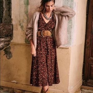 Sezane Vic Dress size 40 eur / 10 us